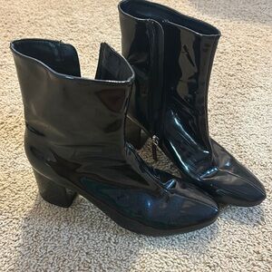 Black booties